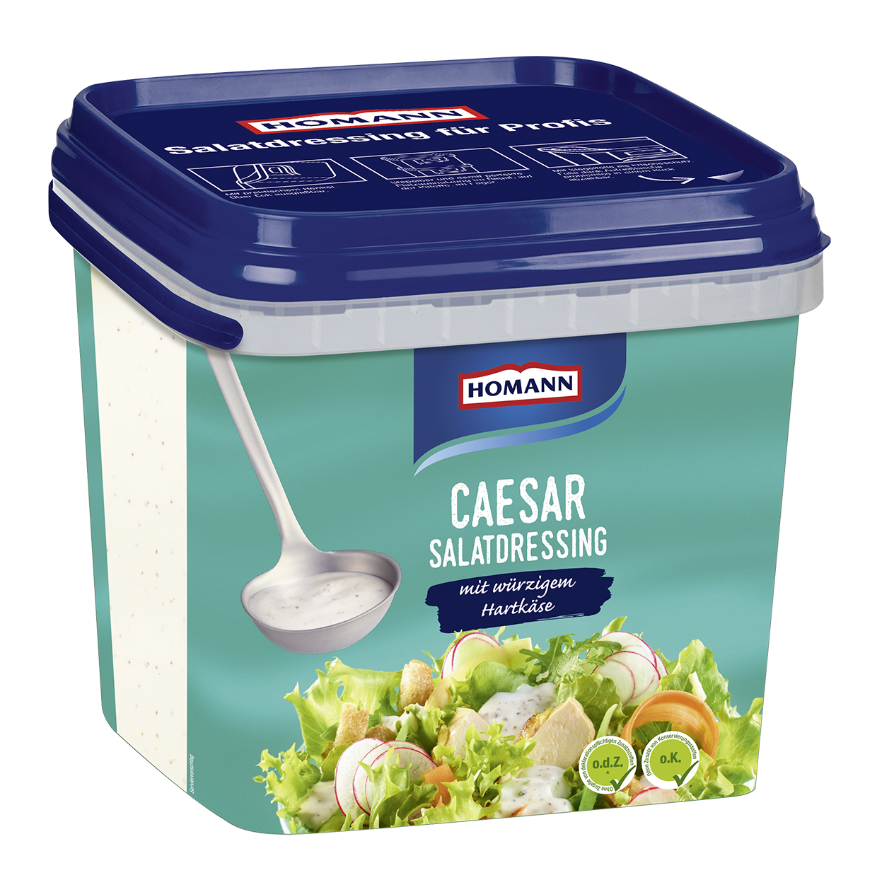 Produktbild von HOMANN Salatdressing Caesar 4l